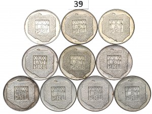 People's Republic of Poland, Set of 200 Gold 1974 Map