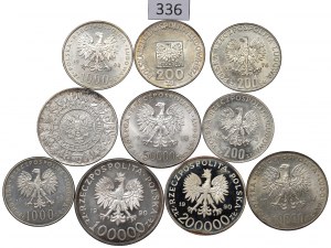 People's Republic and Third Republic, Silver Issue Set