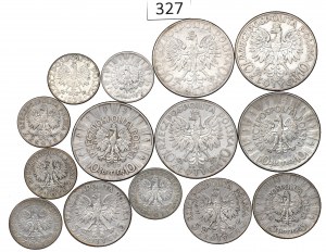 II RP, Set of 2-10 gold 1932-37