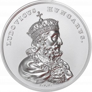 III RP, 50 złotych 2014, Skarby Stanisława Augusta - Ludwik Węgierski
