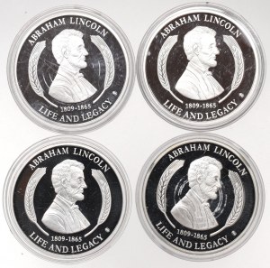 USA, Lincoln Medal Set