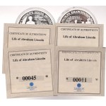 USA, Lincoln Medal Set