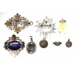 Jewelry set and decoration - including silver