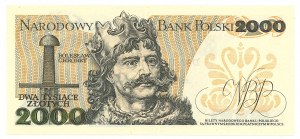 People's Republic of Poland, 2000 gold 1982 CC