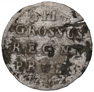 Prussia under Russia, Elisabeth, 2 groschen 1760, Konigsberg
