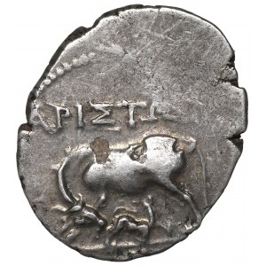 Illiria, Apollonia, Aristen, Drachm