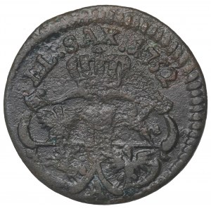 August III Sas, Szeląg 1752 - A