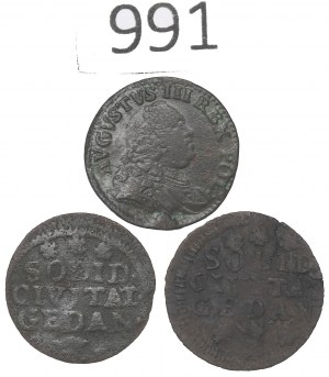 Augustus III Sas, Set of shekels