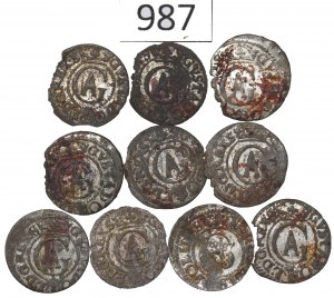 Swedish occupation of Riga, Gustavus Adolphus, Set of shells (10 copies)