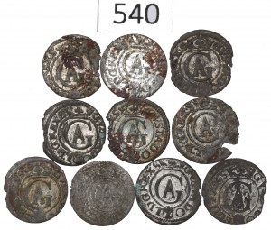 Swedish occupation of Riga, Gustavus Adolphus, Set of shells (10 copies)