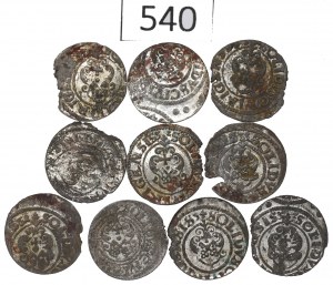 Swedish occupation of Riga, Gustavus Adolphus, Set of shells (10 copies)