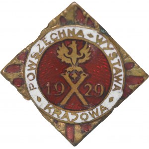 1929 Odznaka Powszechna Wystawa Krajowa Poznań