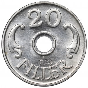 Hungary, 20 filler 1944