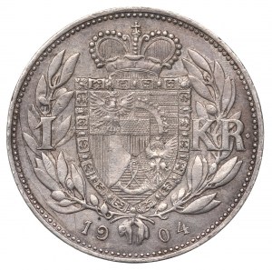 Liechtenstein, 1 Crown 1904