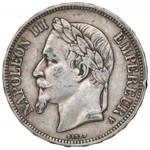Francja, 5 franków 1867