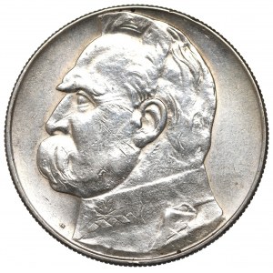 II Republic of Poland, 10 zloty 1938 Pilsudski