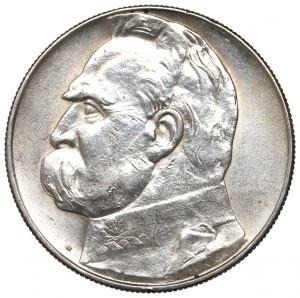 II Republic of Poland, 10 zloty 1938 Pilsudski