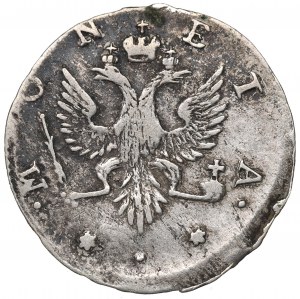 Rosja, 4 kopecks Livonia 1757, Moscow