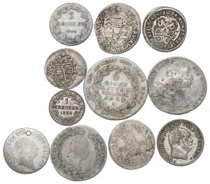 Austria and Germany, lot of silver coins