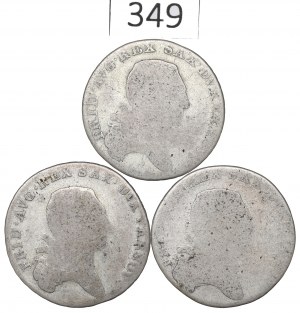 Principality of Warsaw, 1/3 thaler set
