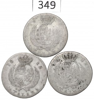 Principality of Warsaw, 1/3 thaler set