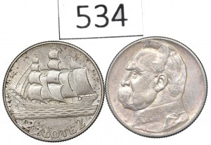 II RP, Set of 2 Gold 1934-36