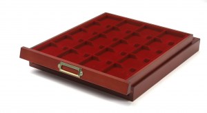 Leuchturm, quadrum 5x4 capped coin cassette set