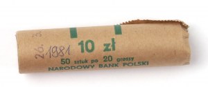 People's Republic of Poland, Bank roll of 20 pennies 1981