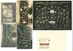 Poland, Set of school photographs + envelope from air show