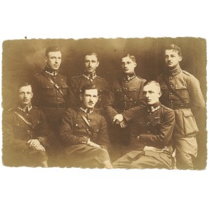 II RP, Photograph of officers of the 57th Infantry Regiment, Poznań