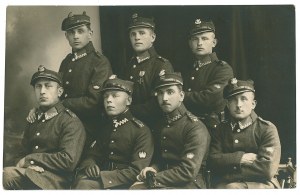 II RP, Photo Non-commissioned officers of Machine Guns 57th Infantry Regiment Poznan