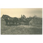II RP, Photograph of the 1st Regiment of Mounted Riflemen, Garwolin - C.K.M on post
