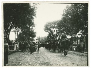 II RP, Photo 1st Cavalry Regiment - return from maneuvers