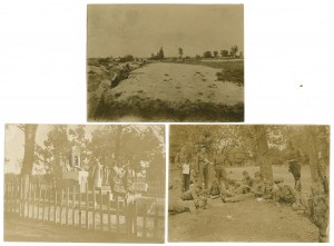 II RP, Photograph set Baon of Infantry Reserve Cadets No. 2, Biedrusko