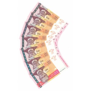 Malawi, 100 Kwacha 2003 - Zestaw 7 egz