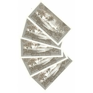Samoa, 5 Pounds - Zestaw 5 egz.