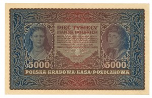 II RP, 5000 Polish marks 1920 II Serja H