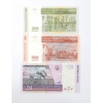 Świat, Polska, Kolekcja banknotów ok. 200 egz.