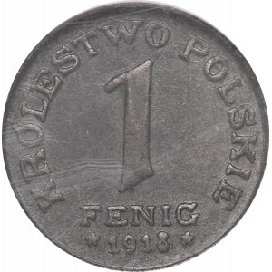 Kingdom of Poland, 1 fenig 1918 - NGC MS61