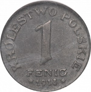 Kingdom of Poland, 1 fenig 1918 - NGC MS61