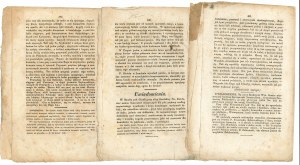 Goniec Krakowski 1830 - set of 3 copies.