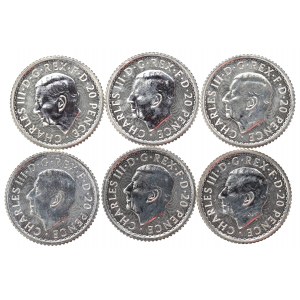 Wielka Brytania, Zestaw Britannia 1/10 uncji