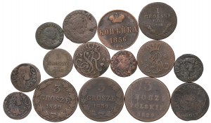 Poland, Copper Coin Set