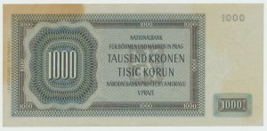 Bohemia and Moravia, 1,000 crowns 1942