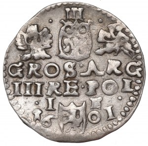 Sigismund III, 3 groschen 1601, Lublin