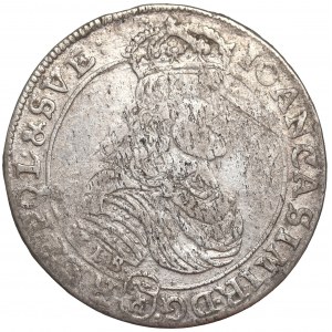 John II Casimir, 18 groschen 1668, Bromberg