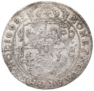 John II Casimir, 18 groschen 1668, Bromberg