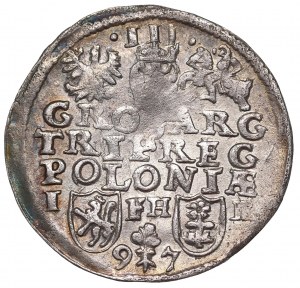 Sigismund III, 3 groschen 1597, Posen