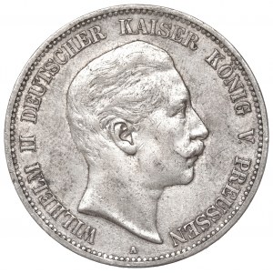 Germany, Preussen, 5 mark 1907