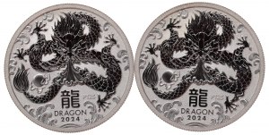 Australia, Set of 50 cents 2024 - total ounces of silver